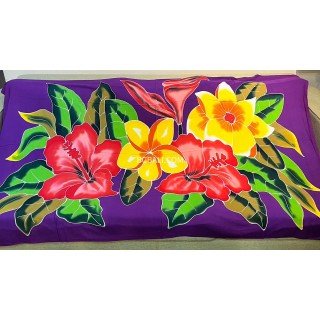 Hot Sale Rayon Sarong Lava Lava Hand Painted by Balinese Artisans High Quality